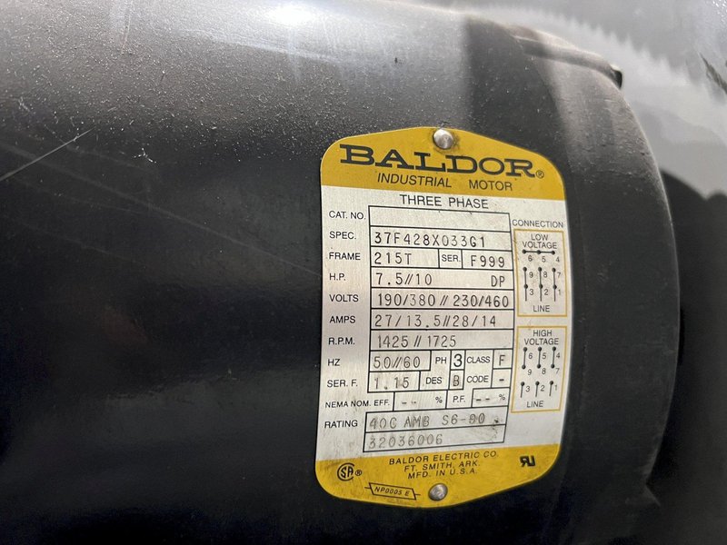 Ingersoll Rand T30 Industrial Air Compressor 35 CFM Baldor Drive 3PH 10HP