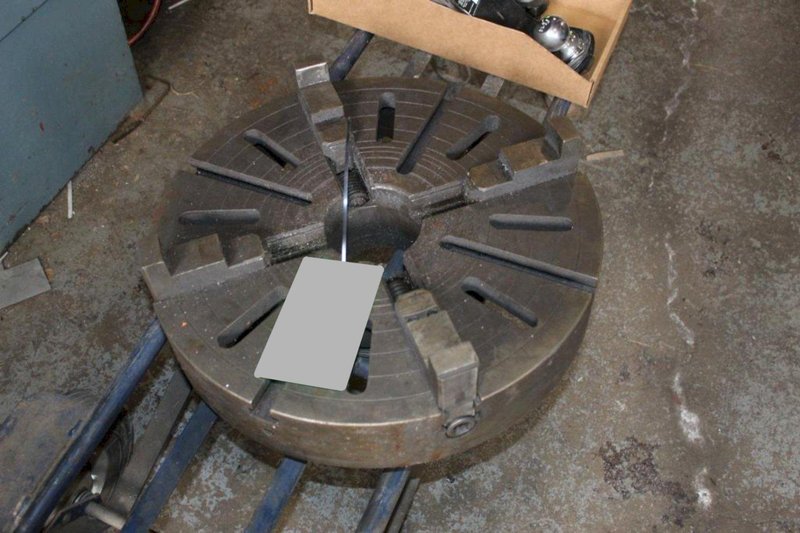 19&quot; 4-JAW LATHE CHUCK. STOCK # 0449324.