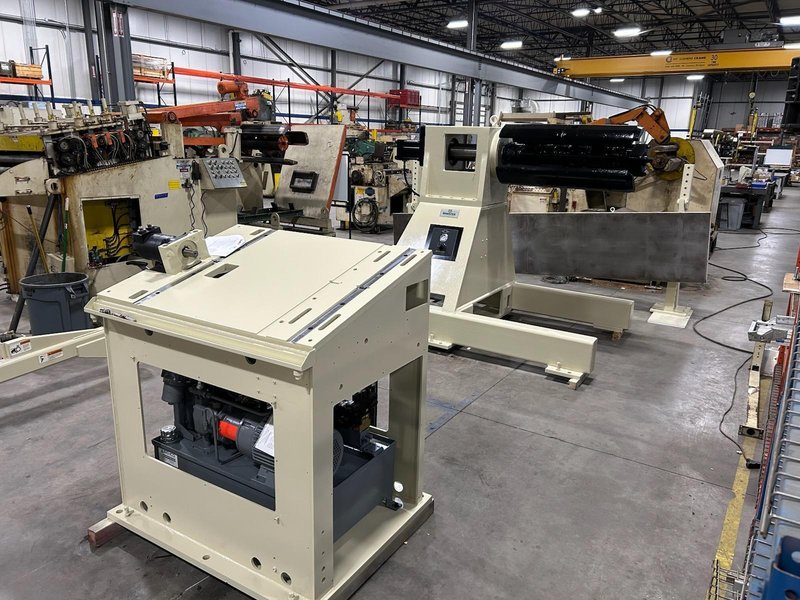 MINSTER Complete Coil Feed Line 24,000 Lbs. x 32&quot; Wide x .151&quot;