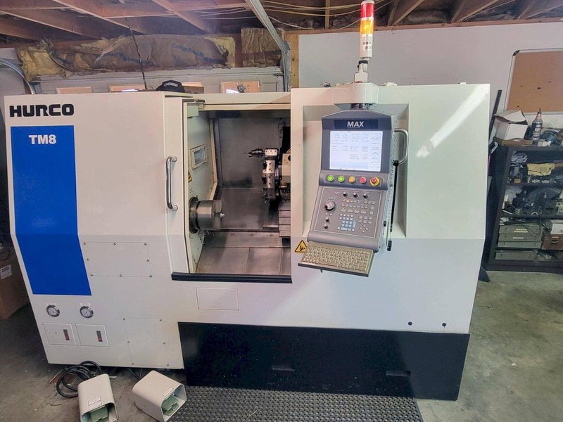 Hurco TM8 CNC Lathe, 2011 – Tailstock, Under 500 Hours, CLEAN!