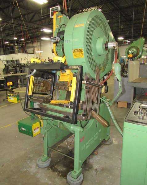 22 TON MINSTER NO 3 OBI FLYWHEEL PRESS. STOCK # 0773725
