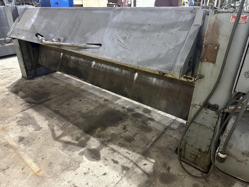 10' X 3/16" NIAGARA MODEL #710B MECHANICAL POWER PLATE SHEAR: STOCK #23554