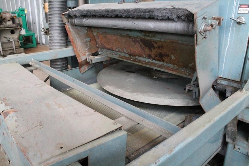 36&#039; AMADA WET BELT METAL DEBURRING MACHINE: STOCK #16817