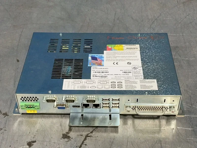 NEMATRON INDUSTRIAL PC  -  NPC3-7410UA00 / NPC300-I7-4GB-HD-W7U