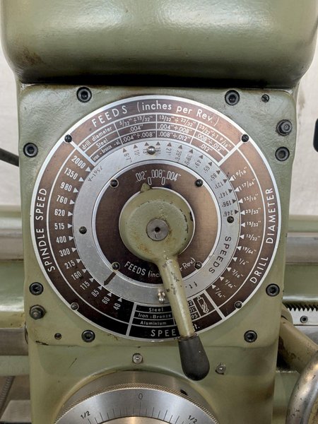 UCIMU R 915 L 30-40 RADIAL ARM DRILL. STOCK # 0254224