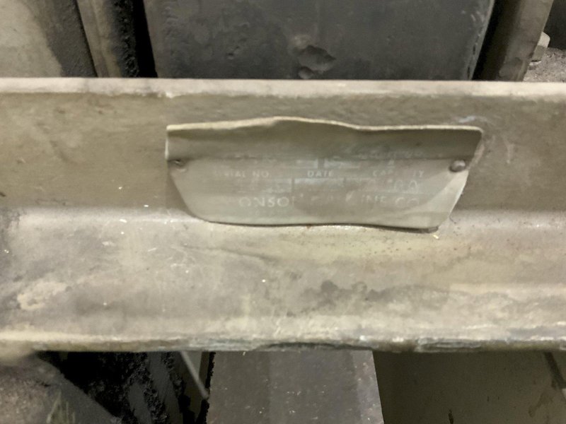 10,000 LB ARONSON MODEL WRD10 TANK TURNING ROLLS: STOCK #80977