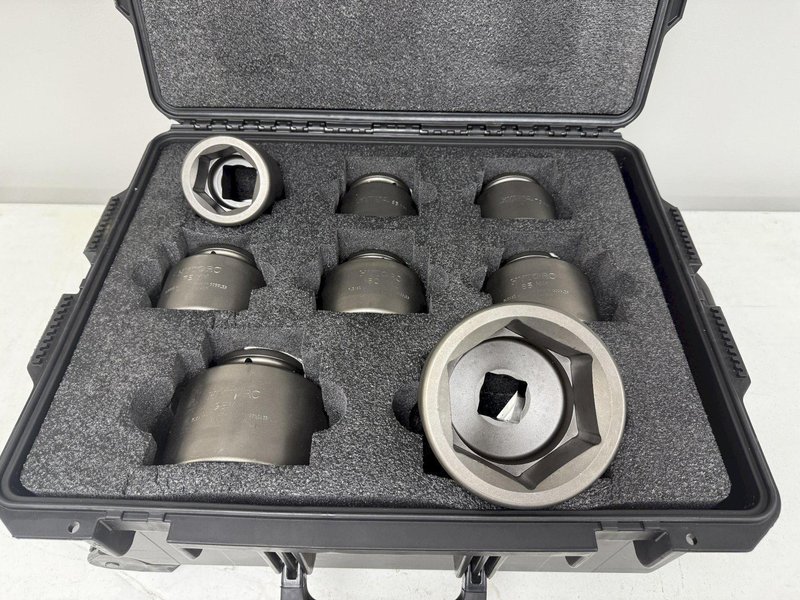 (8) 60 - 105 mm HYTORC 1.5&quot; HEX SOCKETS, FOR HYDRAULIC TORQUE WRENCH: YOBRO #24176