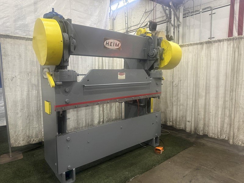 70 TON X 8' HEIM MECHANICAL PRESS BRAKE MODEL 70-8: STOCK #77416