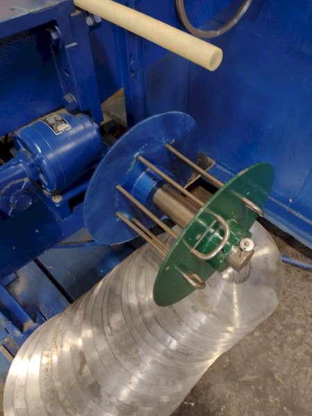 8&quot; WIDE TORRINGTON 2-5/8&quot; ARBOR PULL-THROUGH SLITTING LINE: STOCK #16505