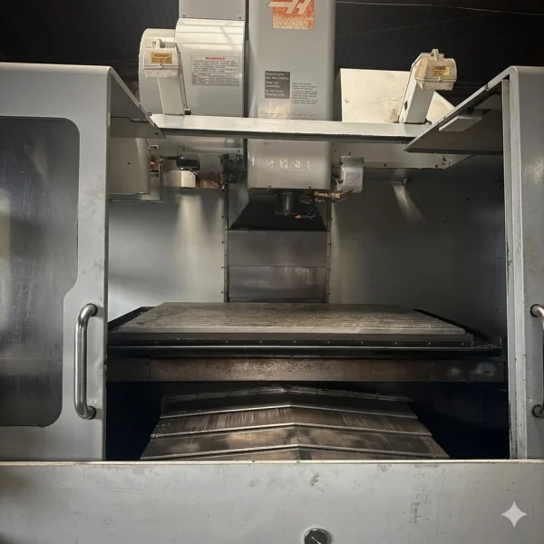 2006 Haas VF-8 Vertical Machining Center, 10,000 RPM Spindle, 2-Speed Gearbox, TSC, 64"x40"x30" Travels $29,900 FOB Lakewood, CA