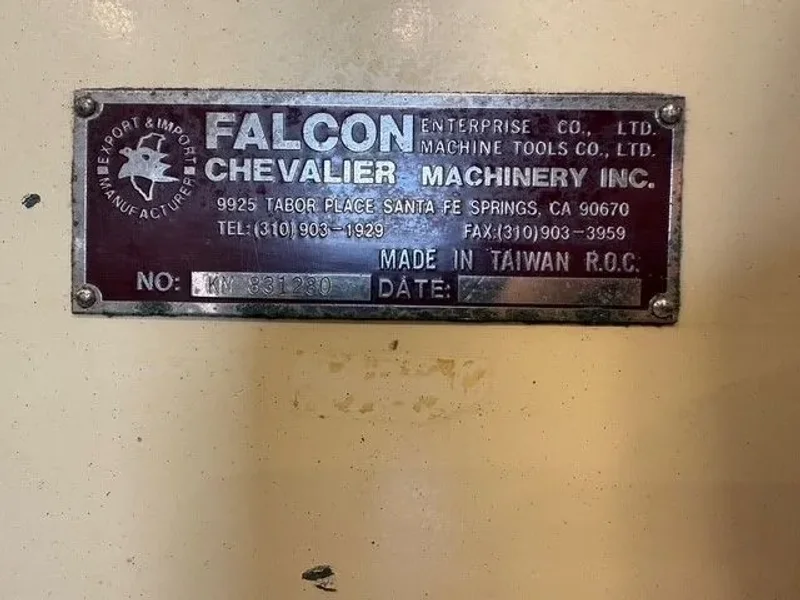 CHEVALIER KM-3VS Vertical Milling Machine 3 H.P. #7402