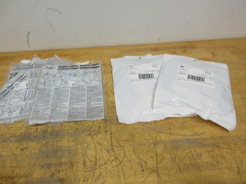 3M Speedglas Extended Coverage 9100, Welding Safety 06-0500-52, Ear and Neck (2pcs), UVEX by Honeywell S8550 Faceshield Clear Polycarbonates (10pcs)- Auction Item
