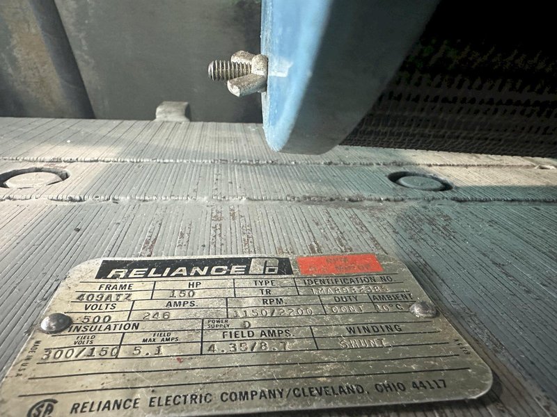 80,000 LB X 84" YODER RECOILER. STOCK # 0851123