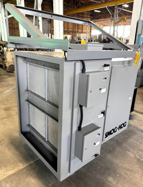 UAS/SMOG-HOG Dust/Mist Collector SG-4S-H, 4000 CFM, Electrostatic, Nice