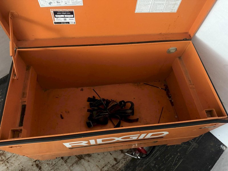 48" X 24" RIDGID MODEL #2048-OS STORAGE CHEST ONSITE JOB BOX : YOBRO #25665