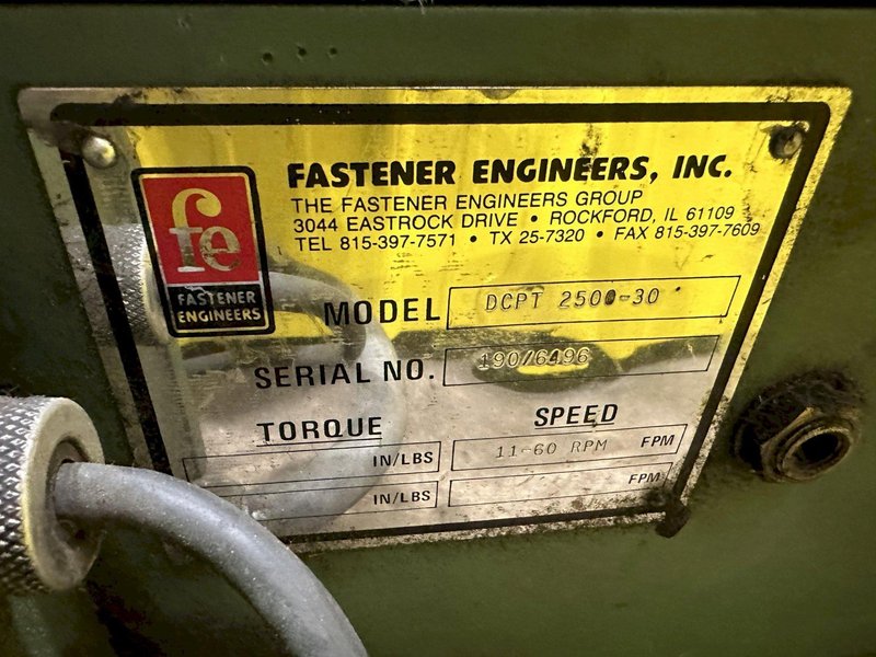 2500 lBS X 30&quot; FASTENER ENGINEERS WIRE POWER UNCOILER: STOCK #18760