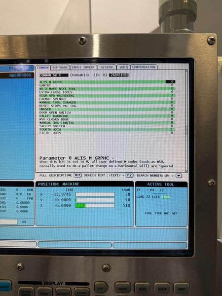 Haas VF-2SS CNC Vertical Machining Center – 4th Axis Ready Mill