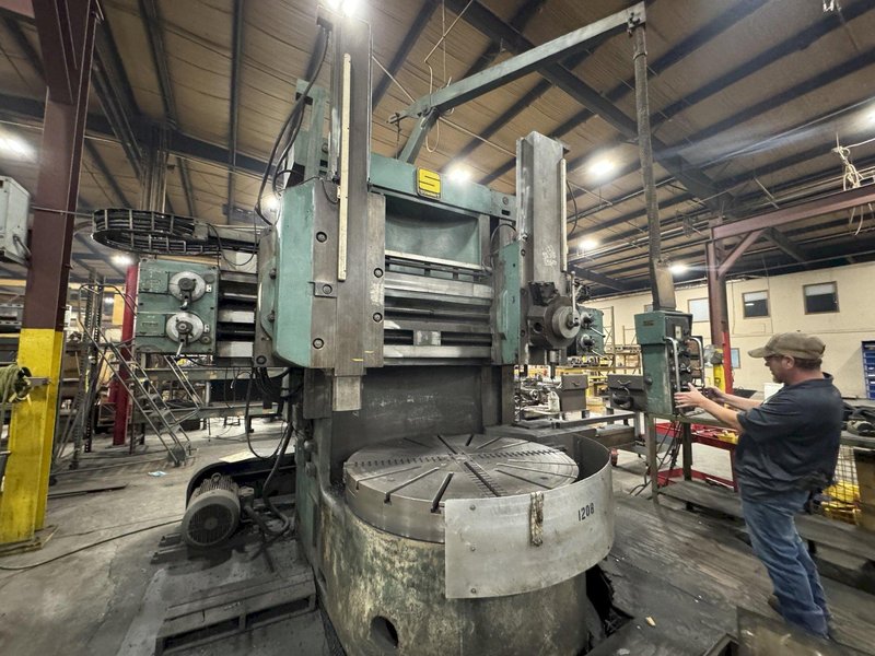 60" SUMMITT VERTICAL TURRET LATHE: STOCK #80655