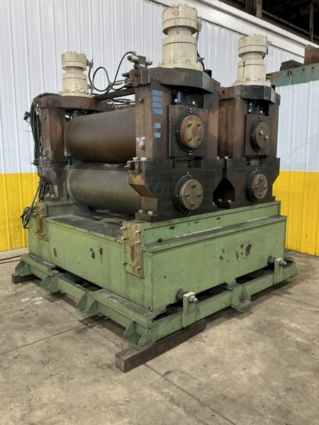 50" WIDE BRADBURY-PUMA "STUCCO" DESIGN TWIN-STAND EMBOSSER ROLLS, NEW 2013: STOCK #17004