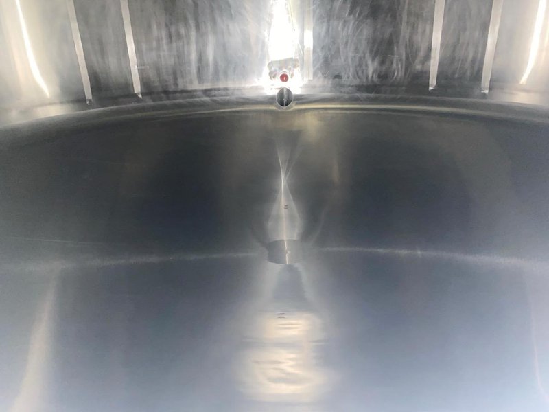 4,500 Gallon Trinity Industries Stainless Steel Holding Tank, 1991 – Admix Rotosolver High Shear Mixing System