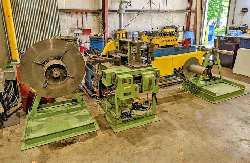 9" x 2.50" National Standard Slitting Line