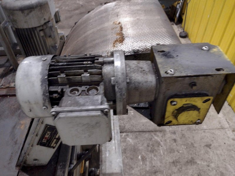 74" X 74" STOELTING MODEL #CSW8121 AUTOMATIC WASHER, WITH FLIP-UP DIE STATION POWERED INFEED, NEW 2012: YOBRO #25172