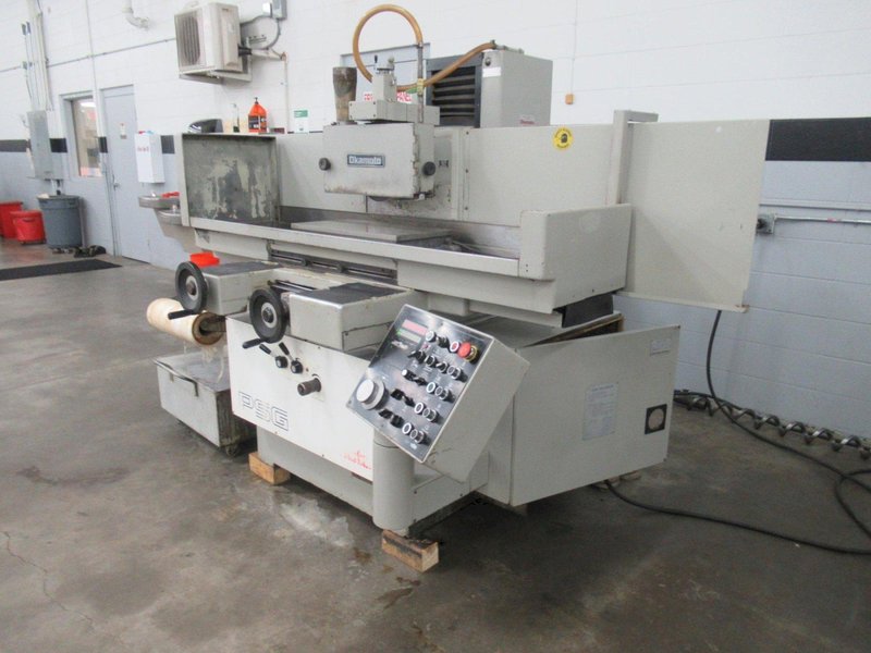 Okamoto ACC-124DX 3-Axis Automatic Horizontal Surface Grinder, 12&quot; x 24&quot; Operation, Electromagnetic Chuck, Downfeed Digital Readout