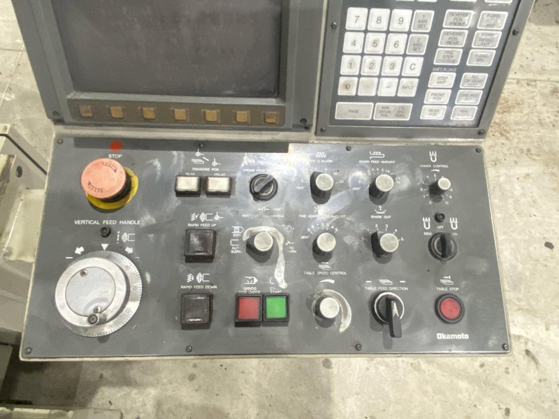 20&quot; X 40&quot; OKAMOTO MODEL #ACC-20-40EX CNC HORIZONTAL SURFACE GRINDER: STOCK #20992