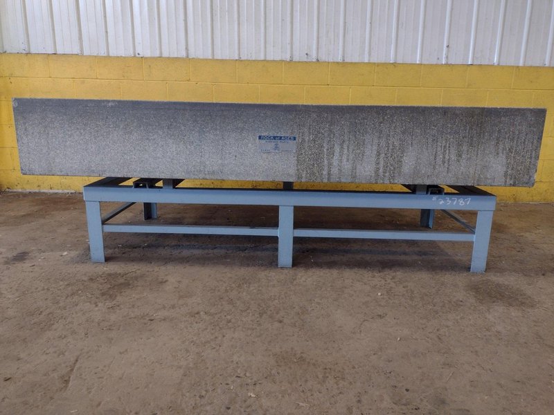 8&#039; X 4&#039; X 14&quot; ROCK OF AGES PRECISION LAYOUT INSPECTION GRANITE TABLE: STOCK #23787