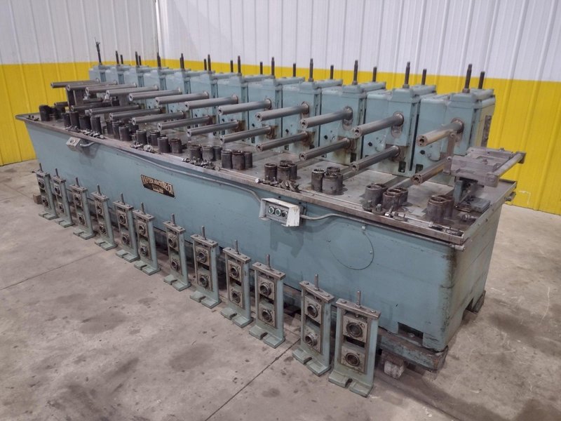 12 STAND X 2&quot; ARBOR X 14&quot; ROLLSPACE RAFTER ROLLFORMER: STOCK #23468