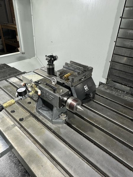 Haas VF-5SS 5 Axis VMC, 2021 – WIPS, Haas Rotary