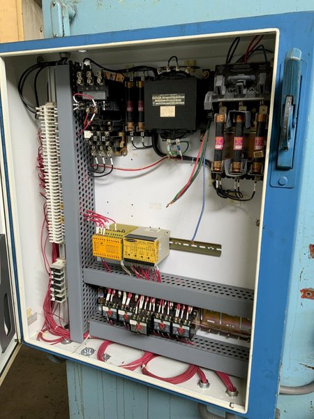 50 TON HANNIFIN HYDRAULIC C-FRAME PRESS: STOCK #81140