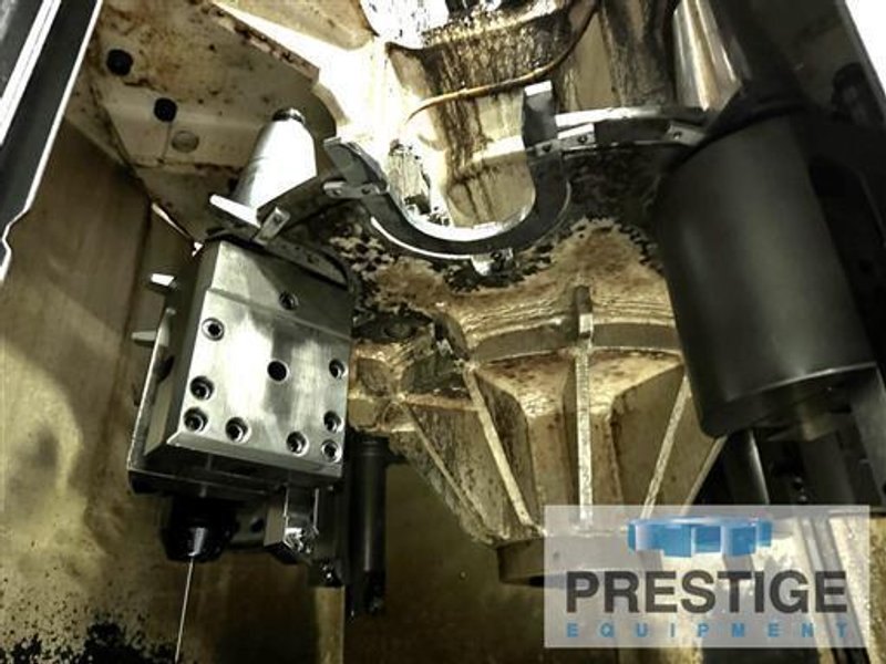 Giddings &amp; Lewis 60&quot; VTC-60 4-Axis CNC Vertical Boring Mill w/2-Rams