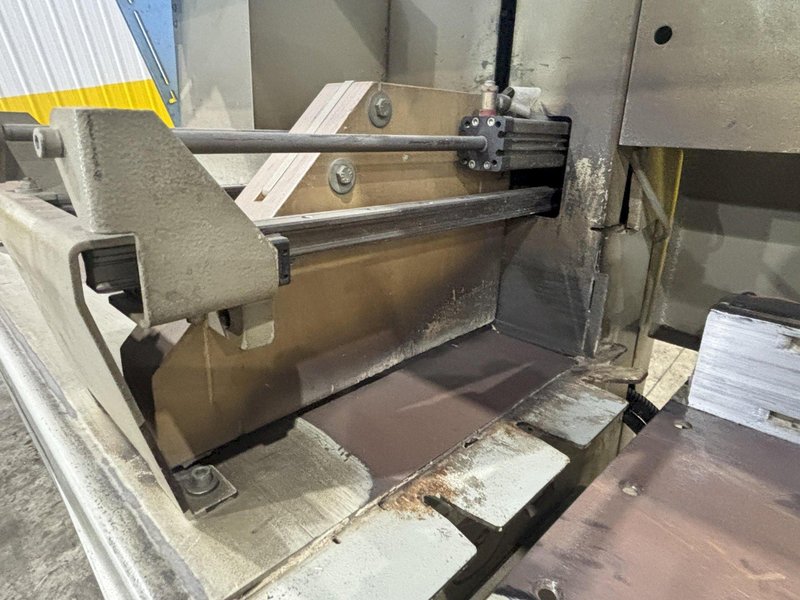 4" HIGH X 12" WIDE DIMTER OPTICUT MODEL #S50 CROSS-CUT AUTOMATIC WOOD SAW, NEW 2003: STOCK #22921