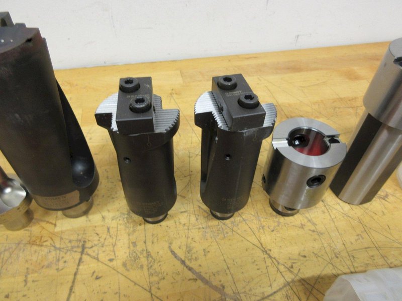 Komet ABS 50 &amp; 63 Adapters, Drill Bodies, Boring Head Holders ***Look Unused, Some Packaged***- Auction Item