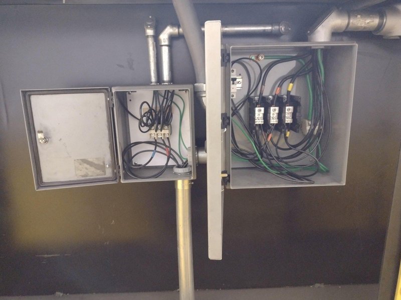 3 PHASE (240 &amp; 480 VOLT) ELECTRIC TEST BENCH WITH 15 &amp; 45 KVA TRANSFORMER: YOBRO #25298