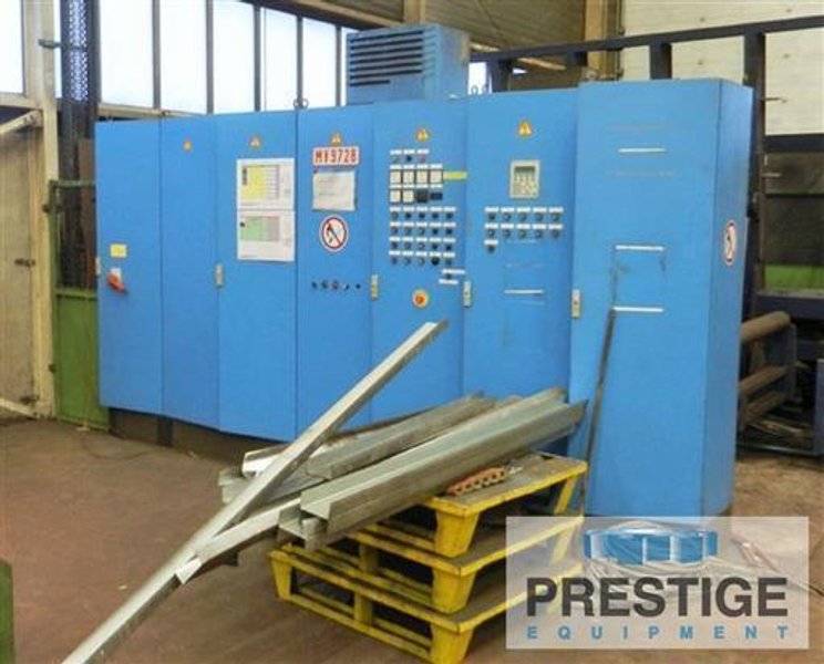 Wheelabrator Schlick RB 2600 Plate 6-Wheel Vertical Through Feed Shotblaster