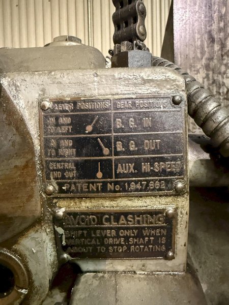 LUCAS BORING MILL. STOCK # 0546826