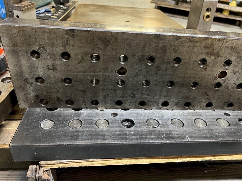 FCS Flexible Clamping Systems Injection Molding Plate 175mm x 600mm x 38mm