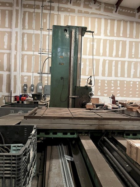 5&quot; GIDDINGS &amp; LEWIS 350-T HORIZONTAL BORING MILL. STOCK # 0886925