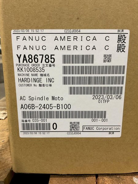FANUC SERVO MOTOR A06B-2405-B100 NEW IN BOX