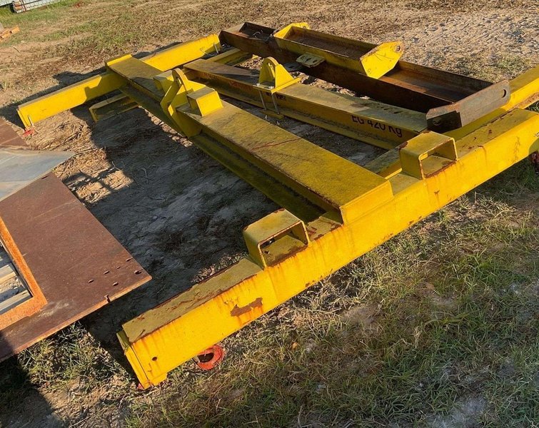 20,000 LBS CARL-STAHL EXTENDABLE SPREADER BAR / LIFTING BEAM: STOCK #19400