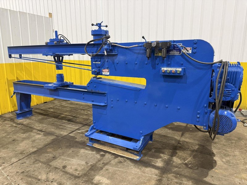 3/8" x 144" BLUE VALLEY MODEL #65B-696 CIRCLE SHEAR: YOBRO #24409