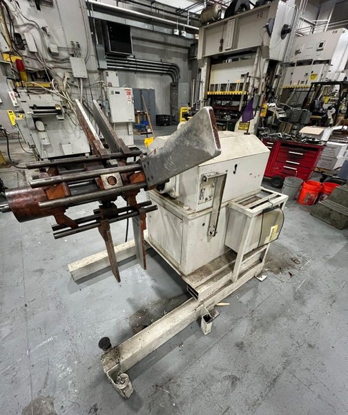 20" X 54" DURANT MOTORIZED COIL REEL UNCOILER: YOBRO #24810