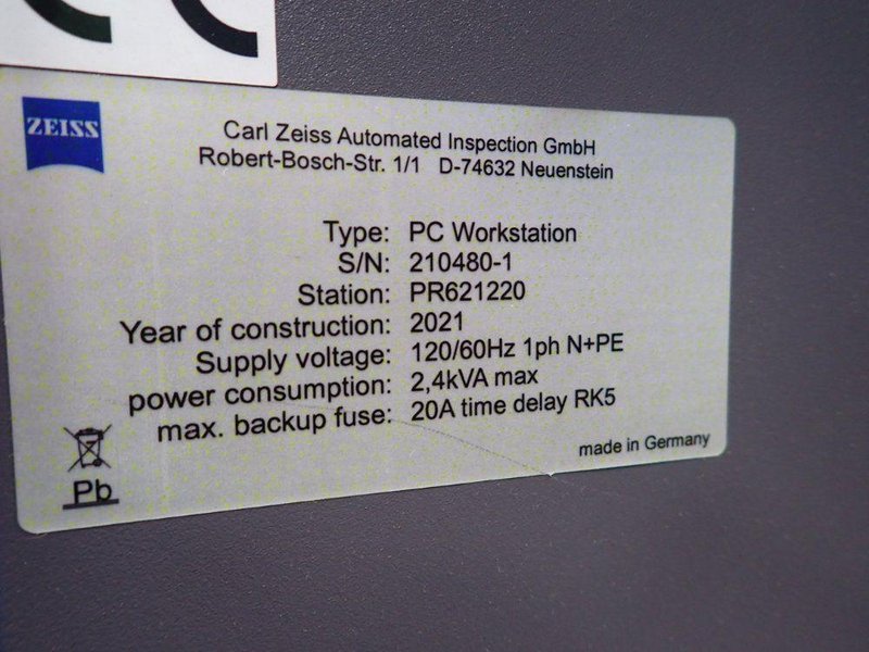 ZEISS AUTOMATED INSPECTION MACHINE   -  AI MAX