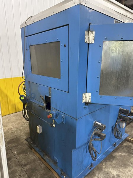 3&quot; OD ACME MODEL #67/2 CENTERLESS TUBE &amp; BAR 2 HEAD BELT GRINDER NEW 2016: STOCK #23770