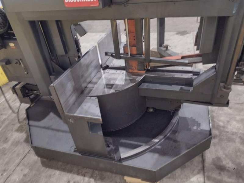 16&quot; X 28&quot; COSEN MODEL #SH-710LDM HORIZONTAL 60° MITERING BAND SAW: STOCK #23643