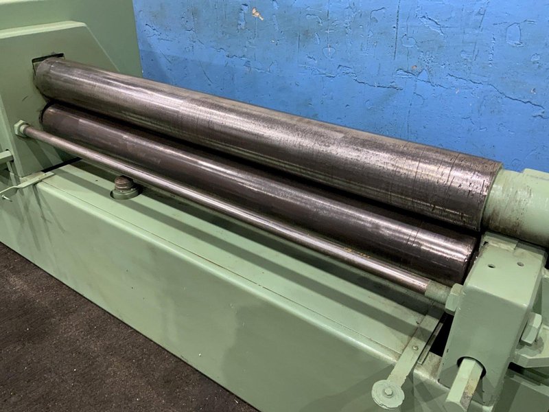 5' X 1/4" MONTGOMERY MODEL #6018H HYDRAULIC PLATE BENDING ROLLS:  STOCK #80370