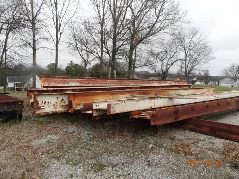 MISCELLANEOUS CRANE BEAMS, STOCK# 13003T
