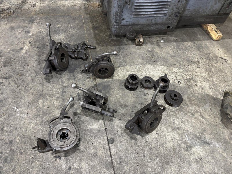 2&quot; OSTER MODEL #702 LB STATIONARY DIE PIPE THREADER: STOCK #22858